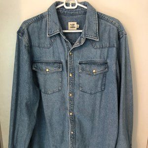 Flint and Tinder Demin Western Shirt